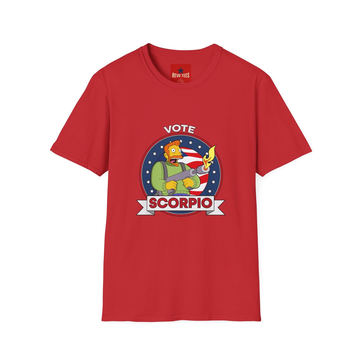 Vote Scorpio T-Shirt — Zodiac Political Humor Tee