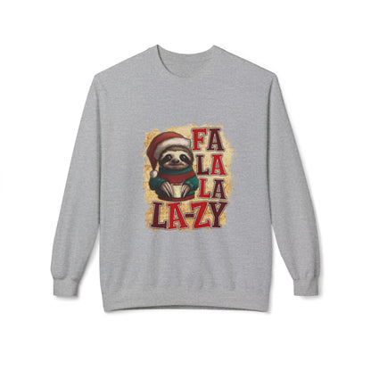 Fa La La La-Zy Sloth Christmas Sweatshirt