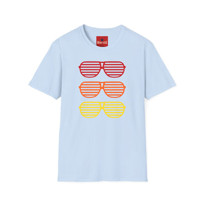 T-Shirt — Retro Shutter Shades Gradient Graphic