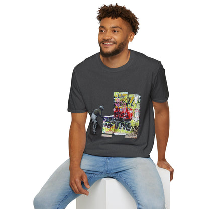 Banksy Graffiti Cleaner T-Shirt — Urban Street Art Tee