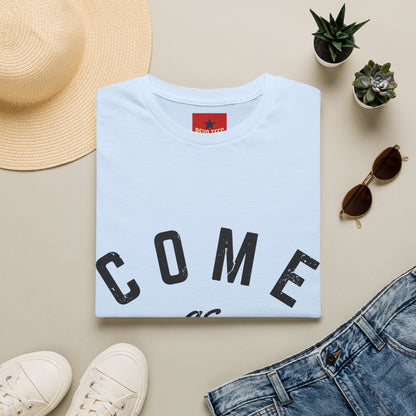 Come As You Are T-Shirt — Casual Vintage Lettering Tee