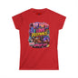 Festivals Collection: I LOVE FESTIVALS - Miami Style design round crew neck for Women