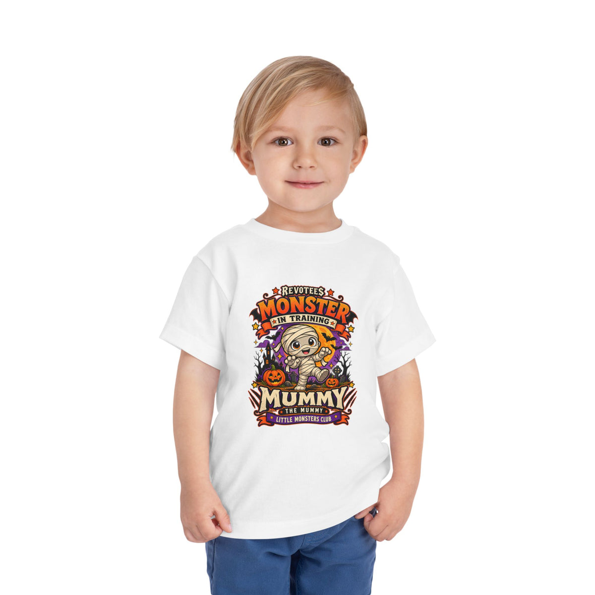 REVOTEES Toddler Monster In Training "Mummy" Halloween Tee