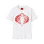 Cobra Emblem T-Shirt — Distressed Retro Snake Logo Tee