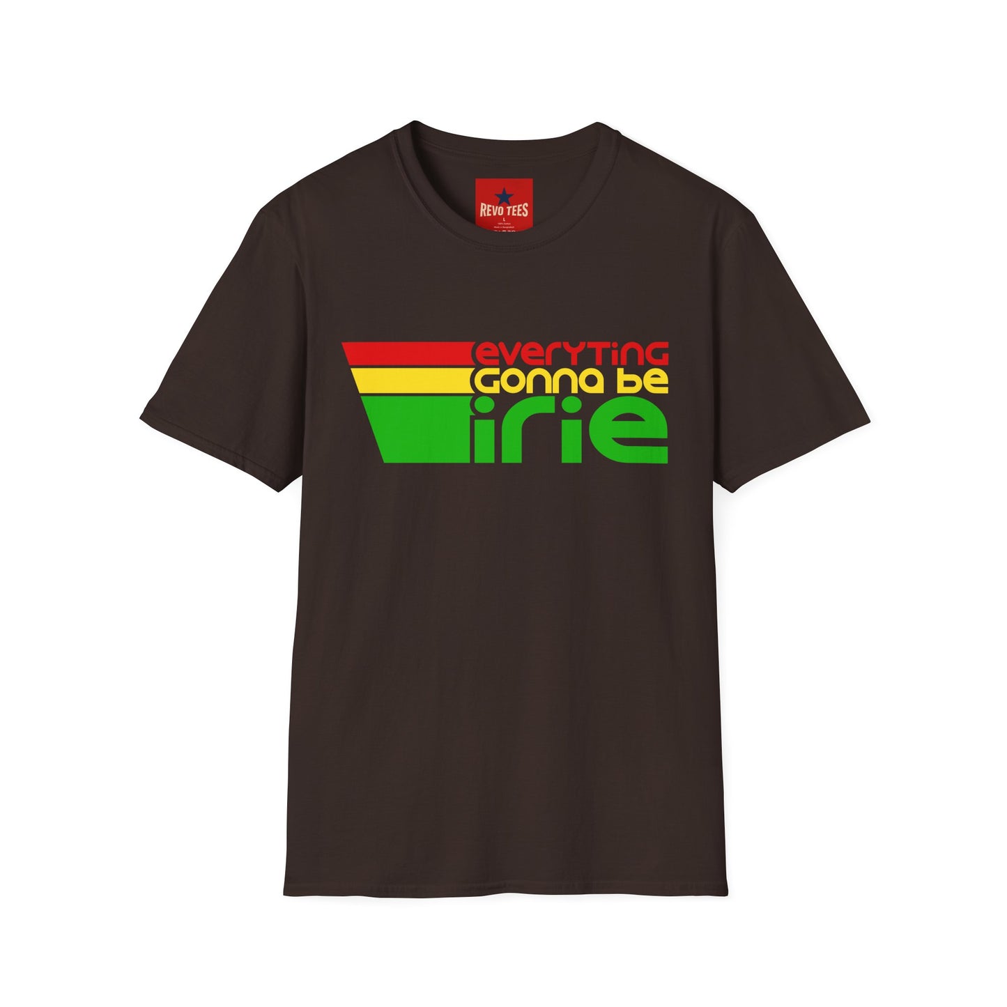 T-Shirt — "Everything Gonna Be Irie" Retro Reggae Tee
