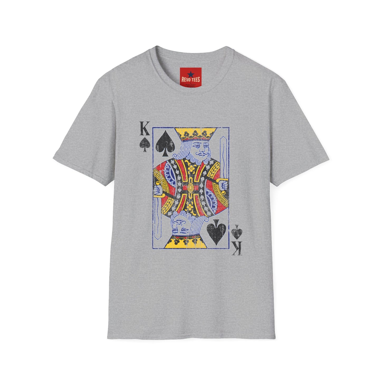 King of Spades T‑Shirt — Vintage Playing Card Graphic Tee