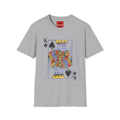 King of Spades T‑Shirt — Vintage Playing Card Graphic Tee