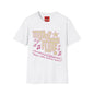 Jazz Flute Graphic Tee — Retro Musical Notes Shirt for Players & Fans