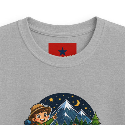 Kids Adventure Club T-Shirt — Mini Explorer Camping Tee