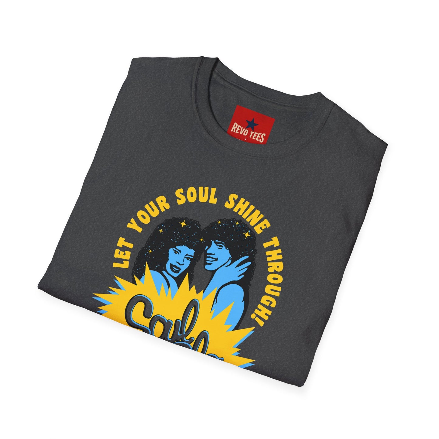 Soul Glo Retro Tee — "Let Your Soul Shine Through" 80s-Inspired Graphic T-Shirt