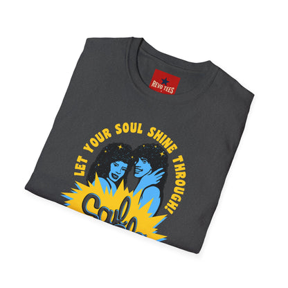 Soul Glo Retro Tee — "Let Your Soul Shine Through" 80s-Inspired Graphic T-Shirt