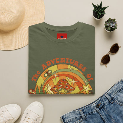 Psychedelic 'The Adventures of a Magic Mushroom' T-Shirt