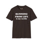Revotees Running From Life Unisex Softstyle T-Shirt