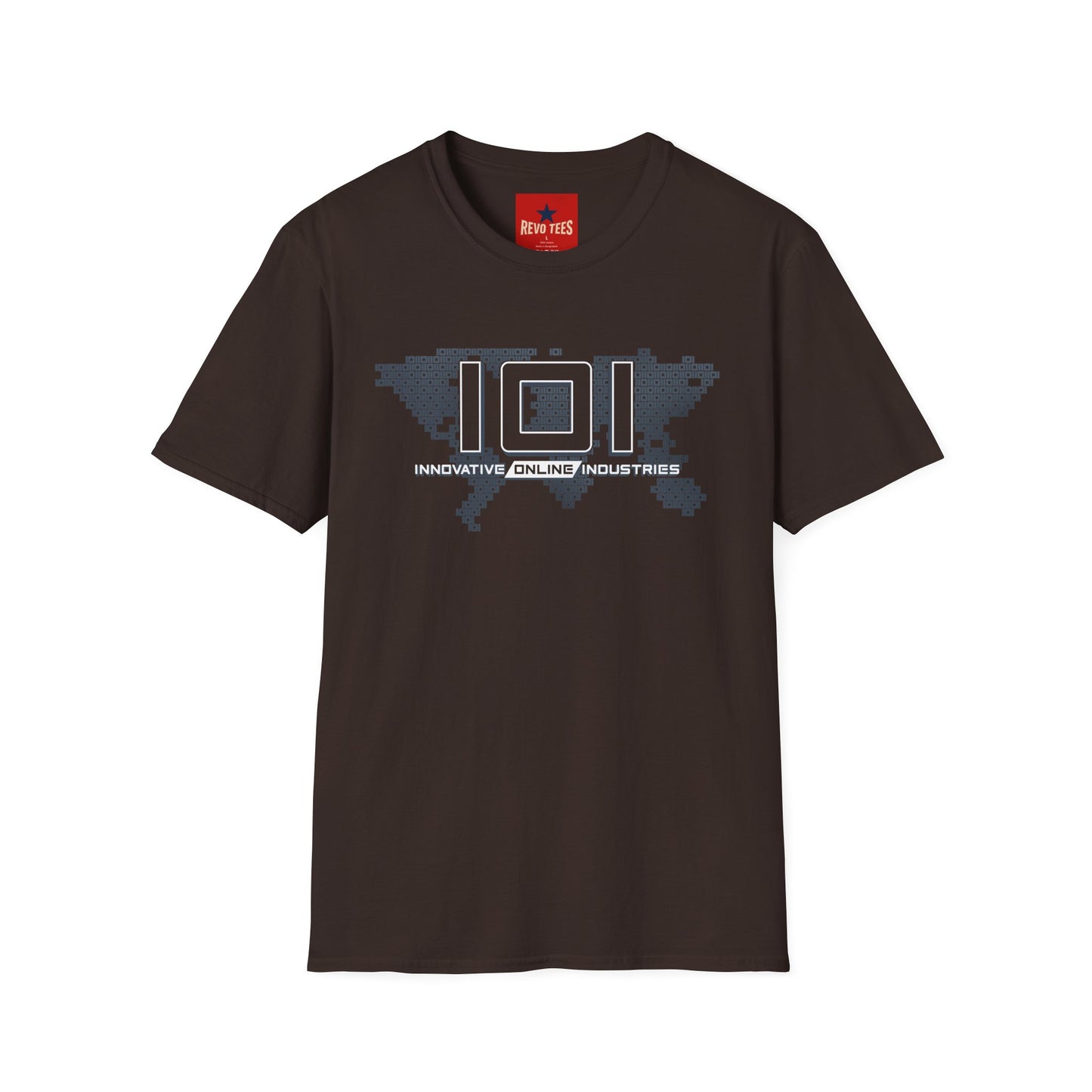 101 Innovative Online Industries T-Shirt — Tech Logo Graphic Tee