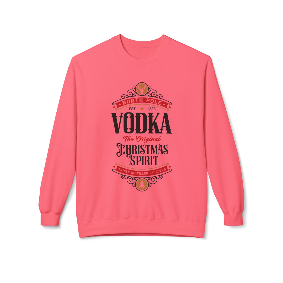 North Pole Vodka — Made by Elves: The Original Christmas Spirit Sweatshirt