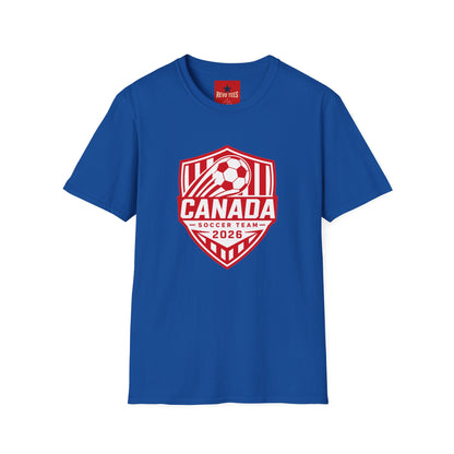 World Cup 2026 - Canada Soccer Team T‑Shirt — 2026 Crest Tee