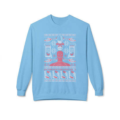 Lethal Knitting - Too Old For This Sh!t Christmas Ugly Sweater