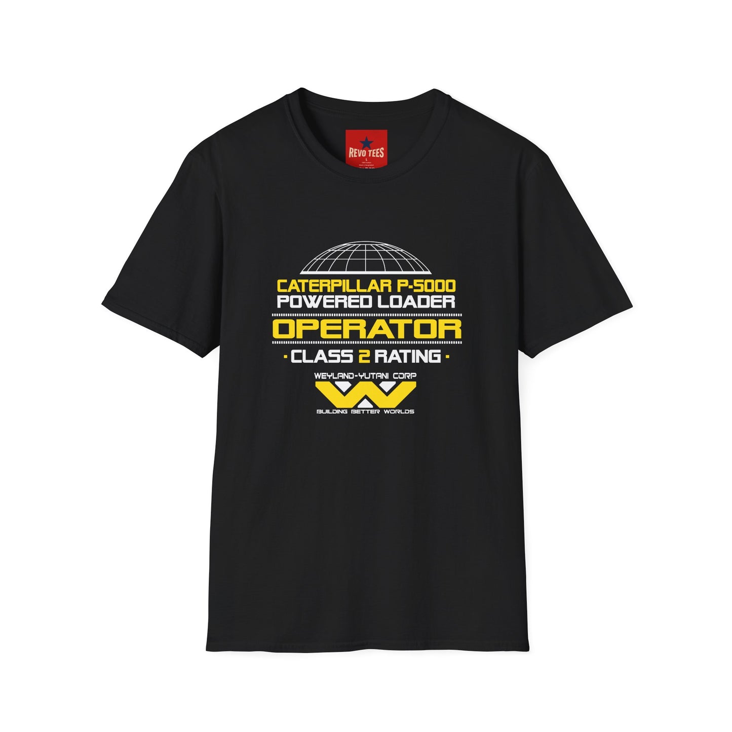 Caterpillar P-5000 Powered Loader Operator T-Shirt — Class 2 Rating