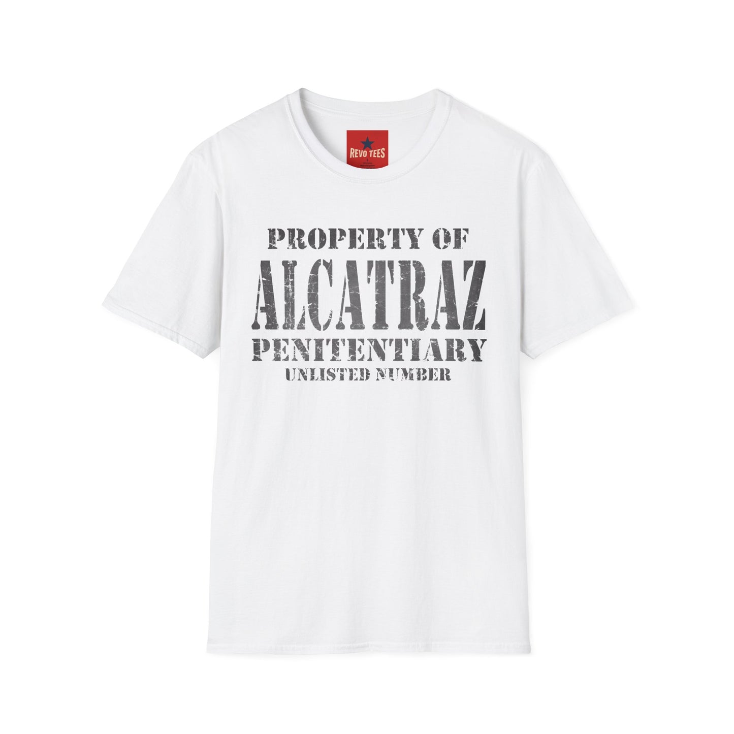 Alcatraz Penitentiary 'Property of Alcatraz' Graphic T-Shirt