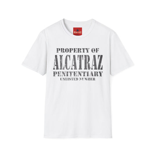 Alcatraz Penitentiary 'Property of Alcatraz' Graphic T-Shirt
