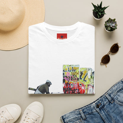 Banksy Graffiti Cleaner T-Shirt — Urban Street Art Tee