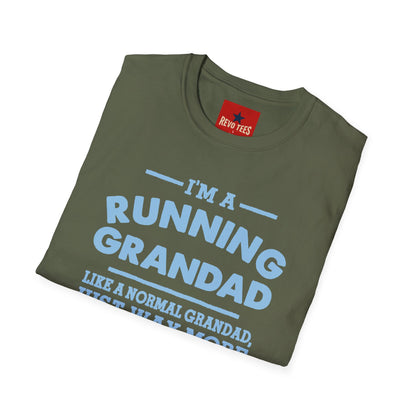 I'm a Running Grandad T-Shirt – Funny Running Grandpa Gift