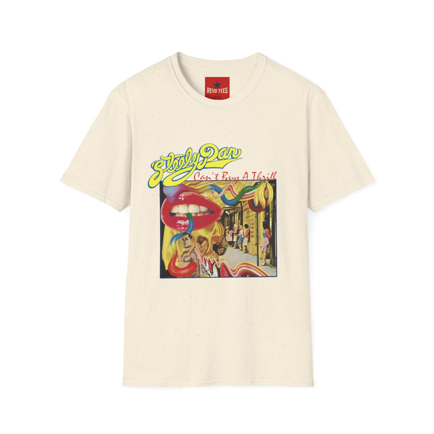 Steely Dan "Can't Buy a Thrill" Retro Album Art T-Shirt