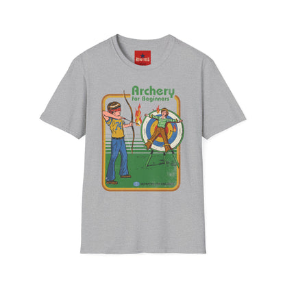 Archery for Beginners T-Shirt — Retro Kids' Archery Practice Graphic Tee