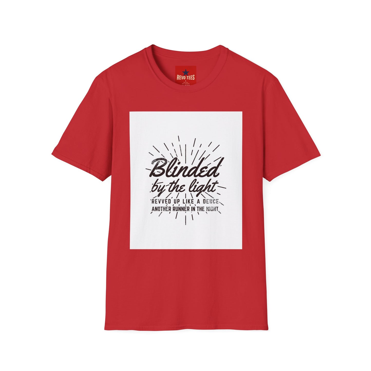 Blinded by the Light T-Shirt — Inspirational Faith Graphic Tee