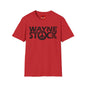 Wayne Stock Peace Logo T-Shirt — Retro Music Festival Tribute Tee