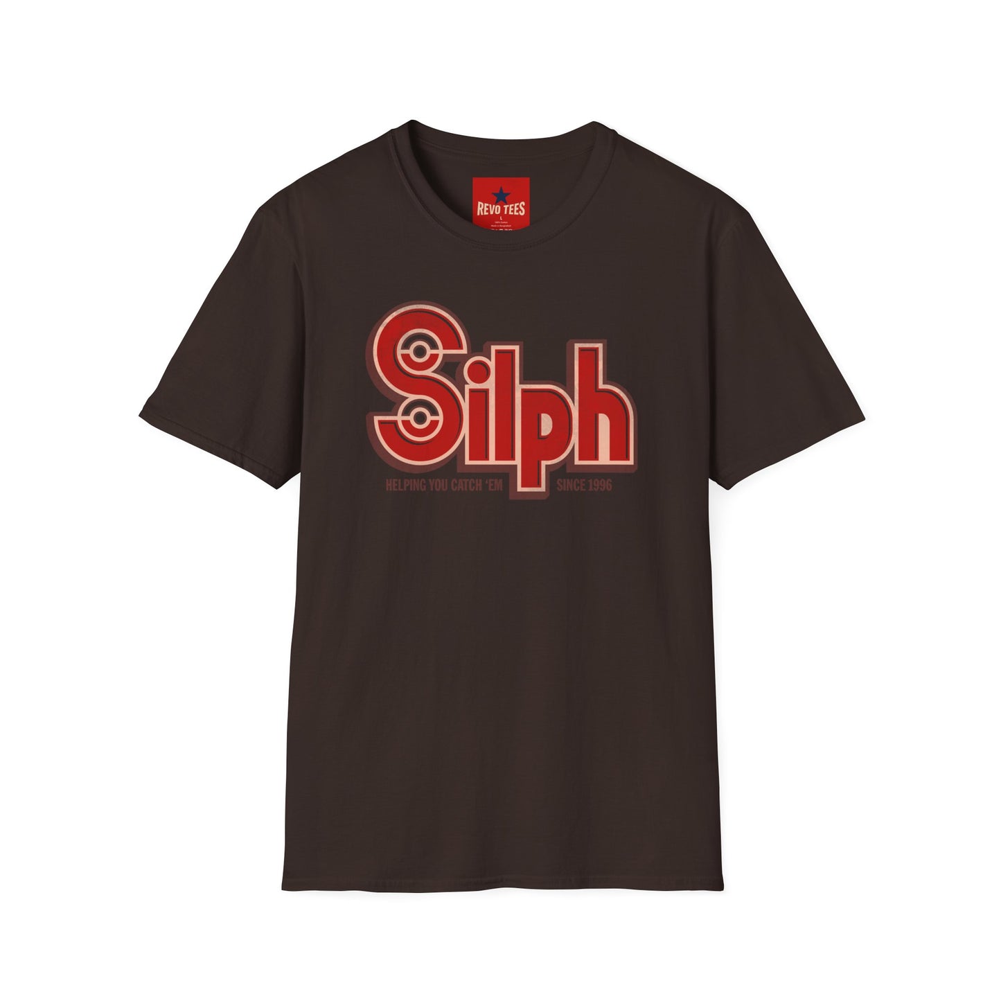 Silph Retro Logo T-Shirt — 'Silph: Helping You Catch 'Em Since 1996'