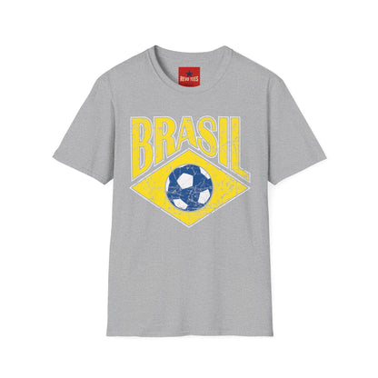 World Cup 2026 - Brasil Soccer T-Shirt — Vintage Brazil Football Tee