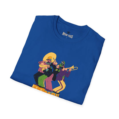 Revotees Retro Jazz Band All You Need Is Love Graphic T-Shirt - alternate view 20