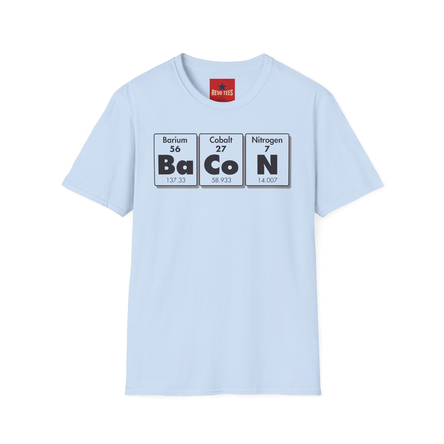 Bacon Periodic Table T‑Shirt