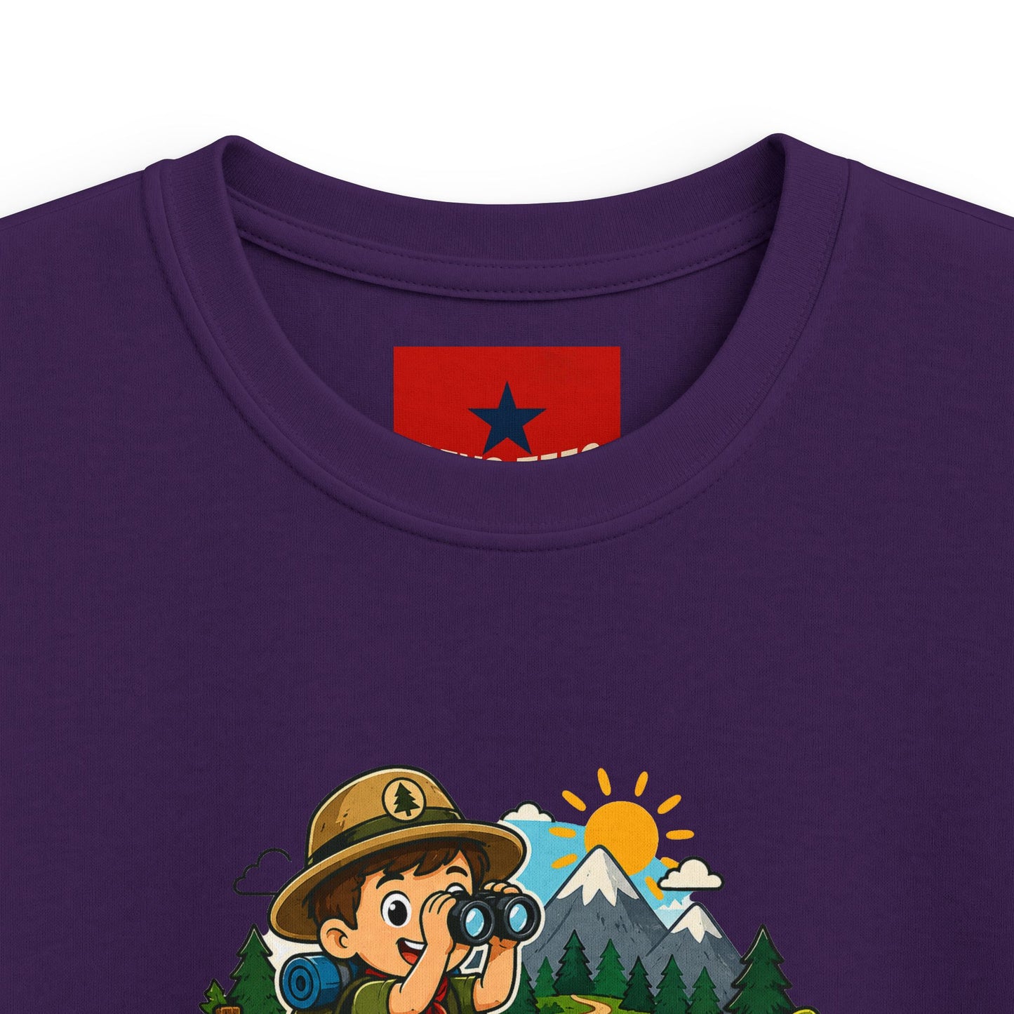 Little Trailblazer Kids Tee – Adventure Camping Graphic Shirt