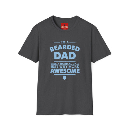 Bearded Dad T‑Shirt — "I'm a Bearded Dad" Funny Father's Day Tee