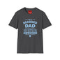 Bearded Dad T‑Shirt — "I'm a Bearded Dad" Funny Father's Day Tee
