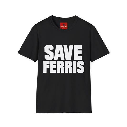Save Ferris T-Shirt — Bold Retro Band Tee