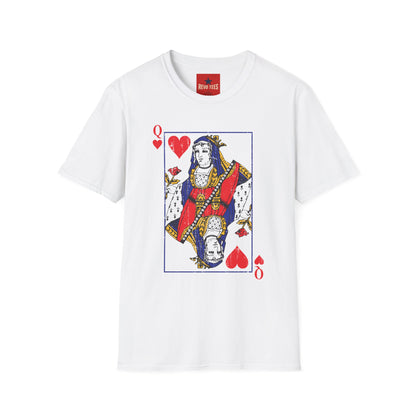 Queen of Hearts T-Shirt — Playing Card Graphic Tee