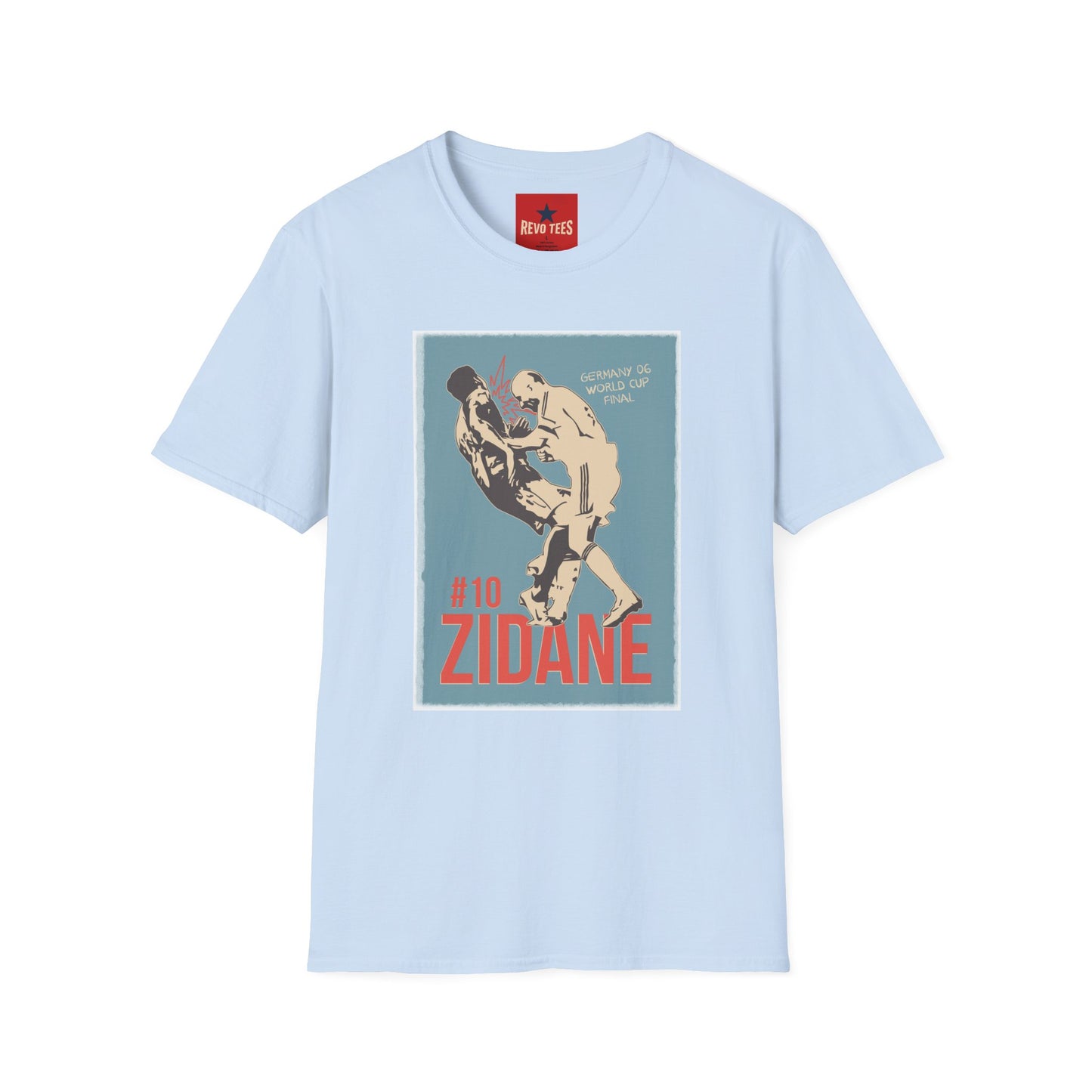 World Cup 2026 - France Headbutt Soccer T-Shirt — 2006 World Cup Retro Football Tee