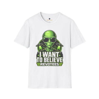 REVOTEES - I Want to Believe Alien T-Shirt
