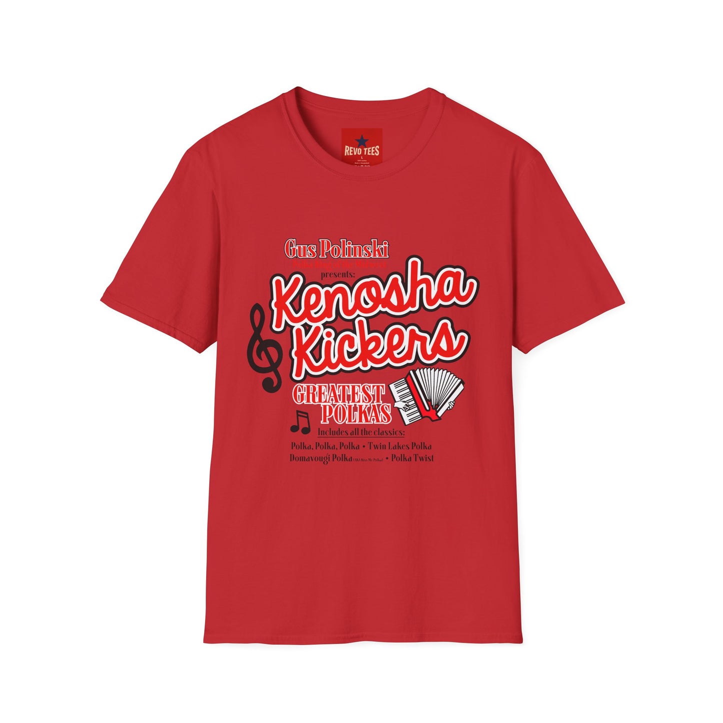 Kenosha Kickers Polka Band T‑Shirt