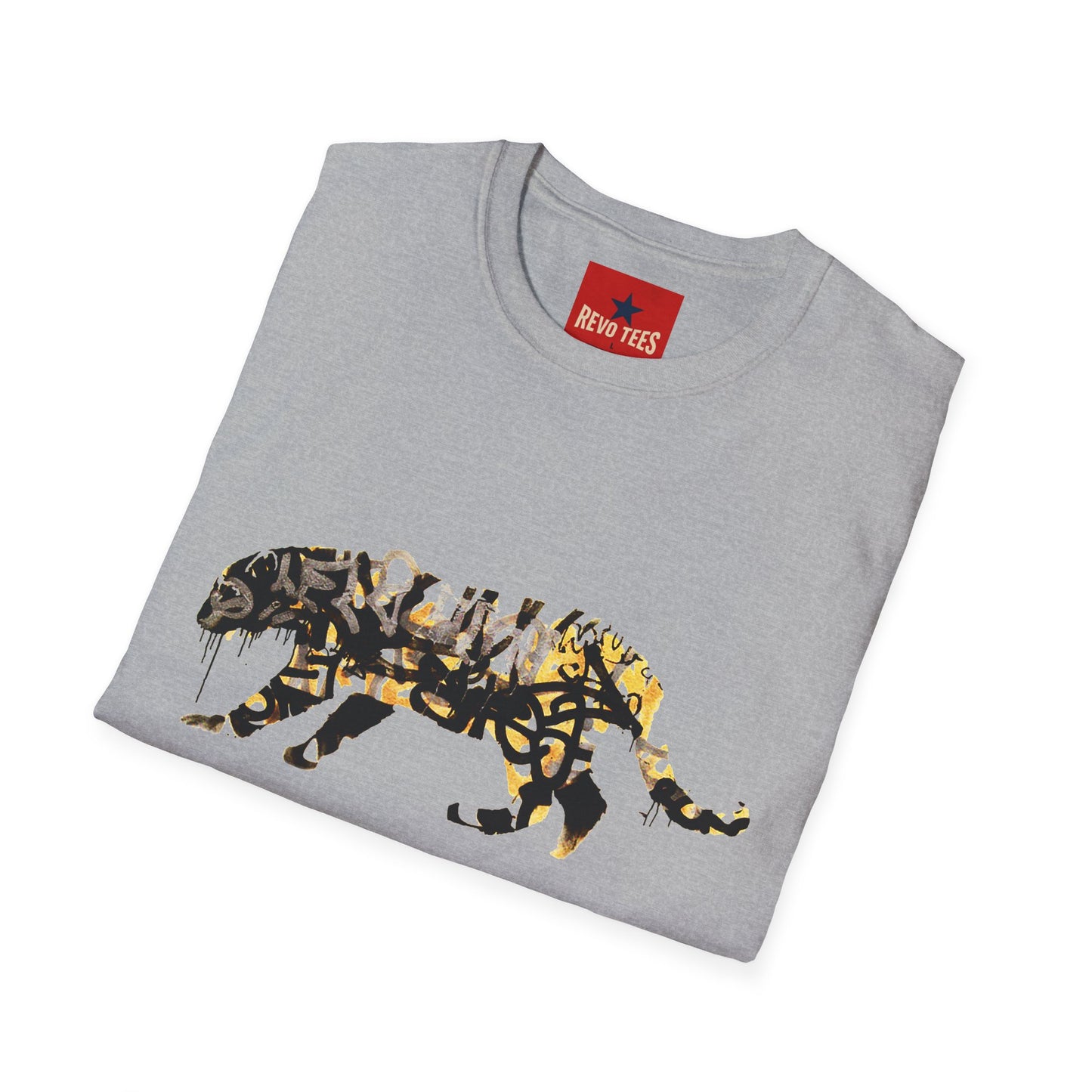 Banksy Graffiti Tiger T-Shirt — Urban Street Art Cat Tee