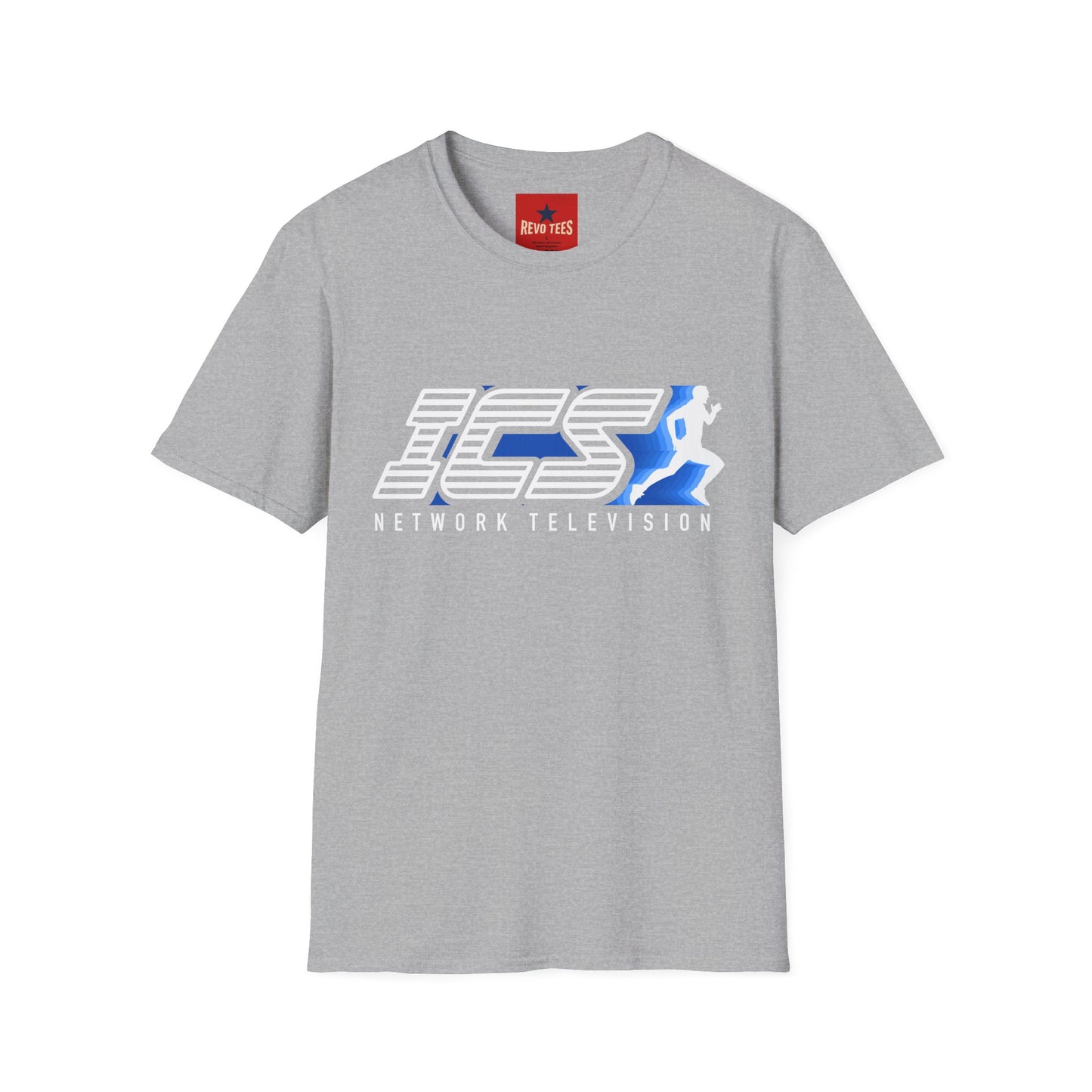 ICS Network Television T-Shirt — Vintage Broadcast Logo Tee