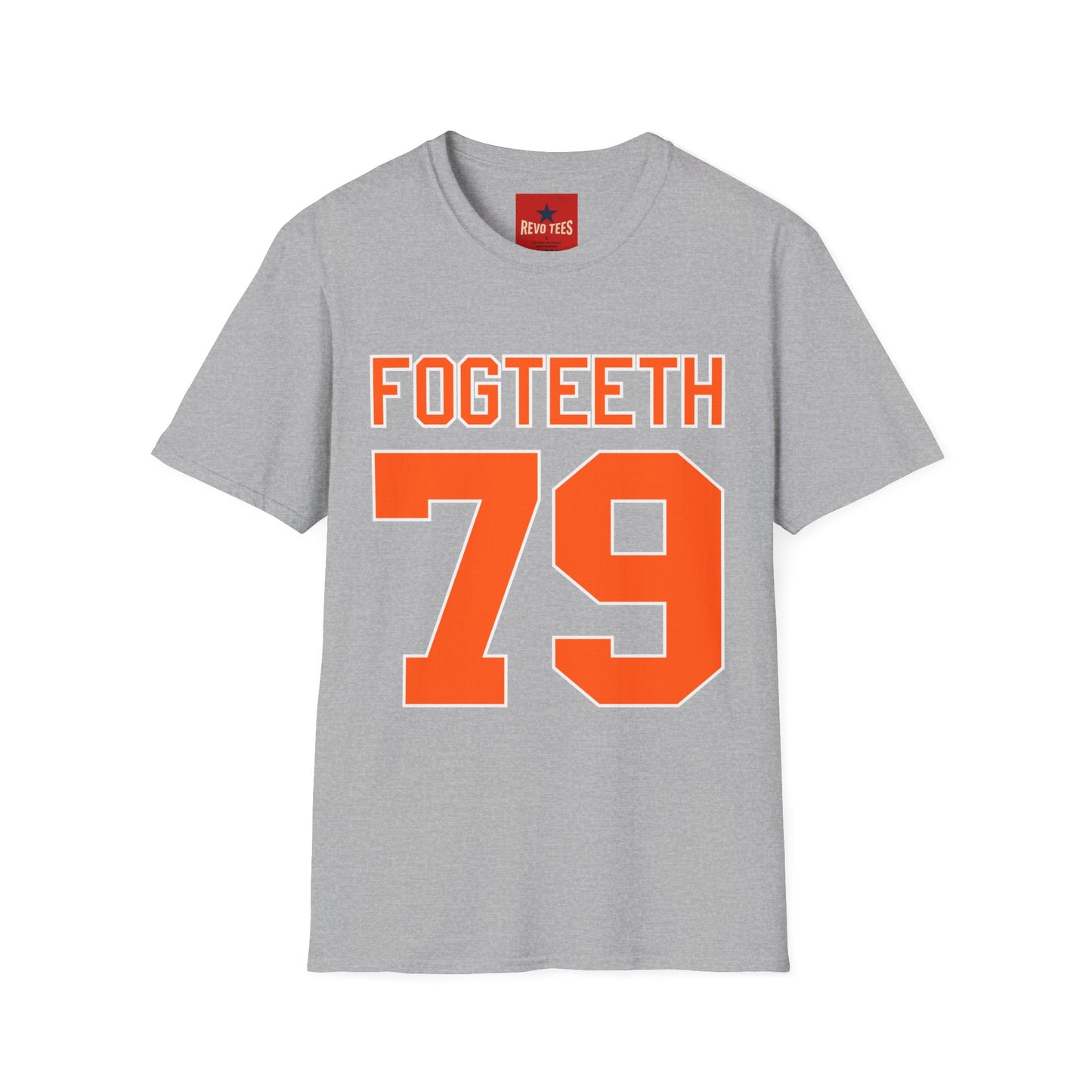 Fogteeth 79 Graphic T‑Shirt — Vintage Sports Jersey Tee