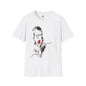 Revotees The Clash Joe Strummer by Ray Lowry Unisex Softstyle T-Shirt - alternate view 2