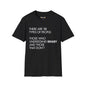 Revotees Binary Problems Unisex Softstyle T-Shirt