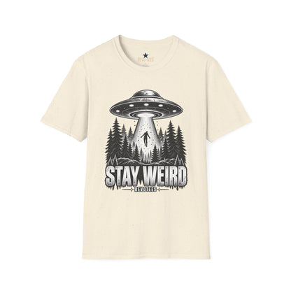 REVOTEES Stay Weird — Alien Abduction Graphic Tee