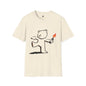 Revotees Banksy Teddy Graphic Cute Mischief Cartoon T-Shirt - alternate view 3