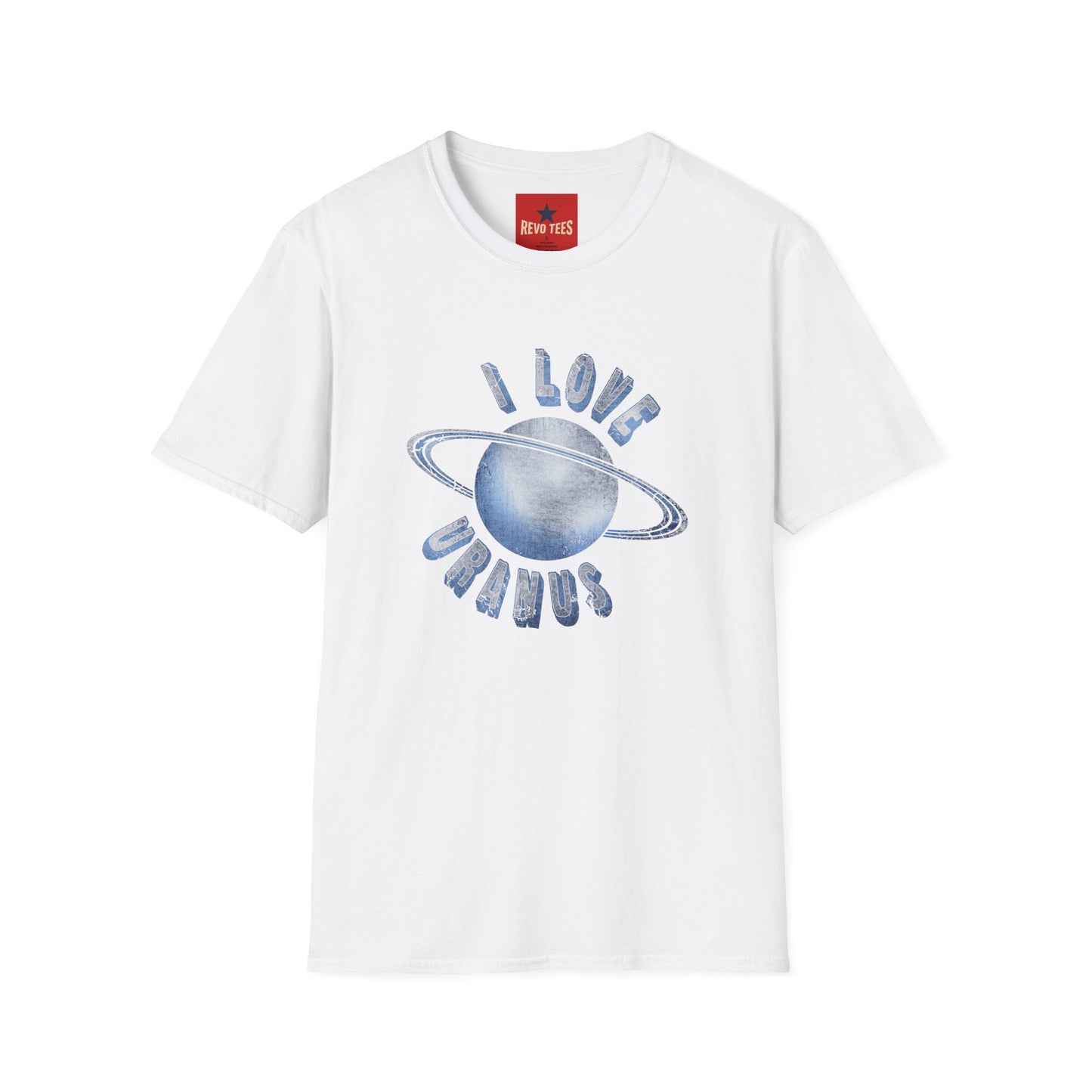 I Love Uranus T‑Shirt — Retro Saturn Graphic Tee for Space Lovers